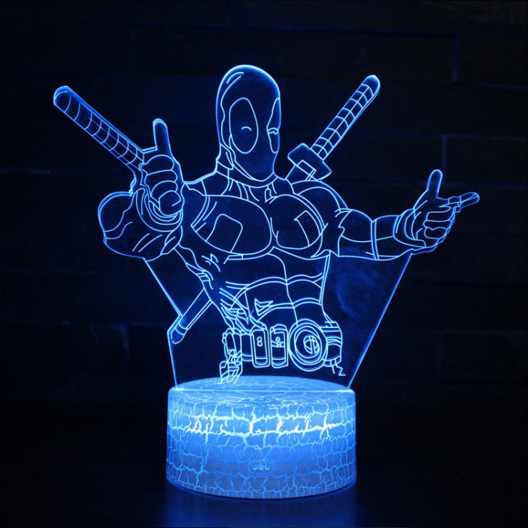 Lampe 3D Deadpool