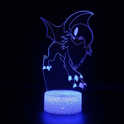 Lampe 3D Illusion Chambre Gadgets Esdeath Acrylique Lampe Anime pour  Chambre Déco Lumière Manga Cadeau D'anniversaire Anime FYBTO Chambre Salon  Intérieur 