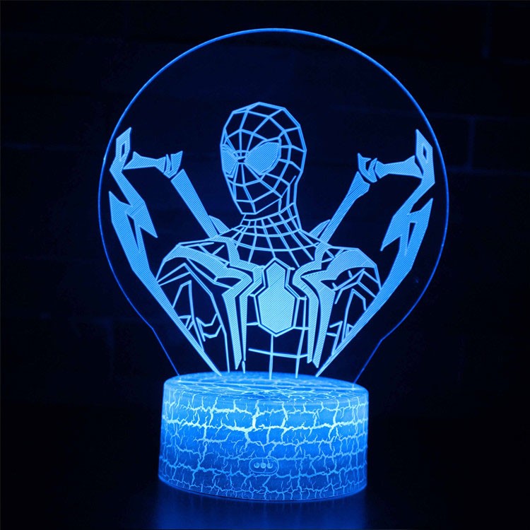 Lampe 3D Iron Spider