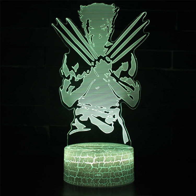 Lampe 3D Wolverine X-men