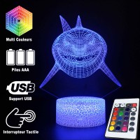 Lampe 3D Requin terrifiant caractéristiques
