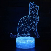 Lampe 3D Chat origami