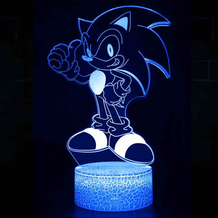 Lampe 3D Sonic