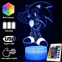 Lampe 3D Sonic caractéristiques