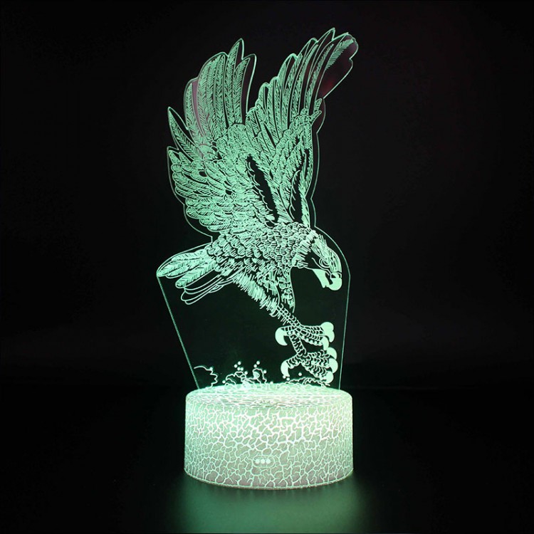 Lampe 3D Aigle Royal Oiseau