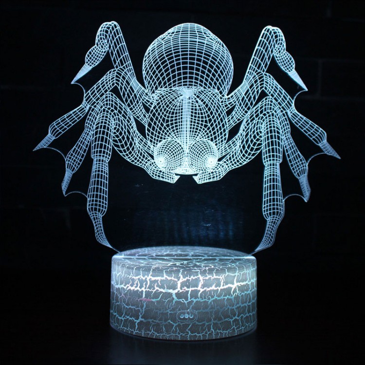 Lampe 3D Mygale