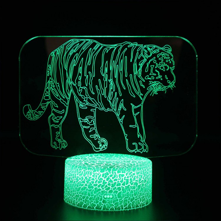 Lampe 3D Tigre