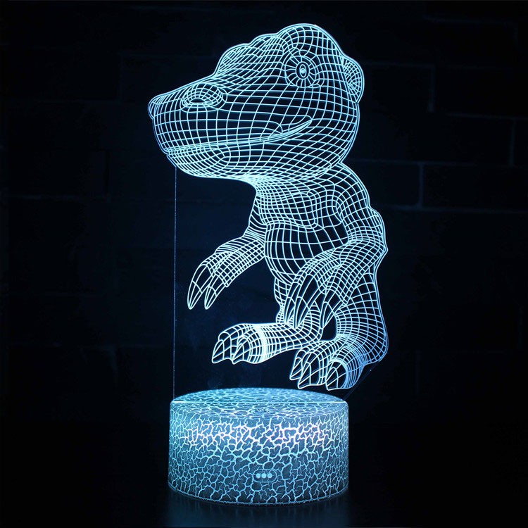 Lampe 3D Bebe Dinosaure