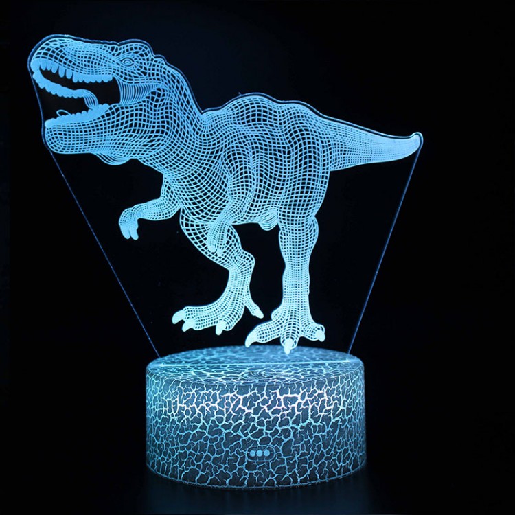 Lampe 3D Dinosaure Tyrannosaure qui crie