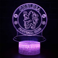 Lampe 3D Football Chelsea