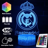 Lampe 3D Football : Real Madrid