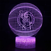 Lampe 3D LED Basketball Logo Celtics Boston