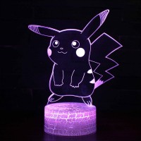 Lampe 3D Pikachu Pokémon