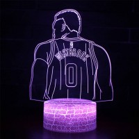 Lampe 3D LED Basketball Joueur Russell Westbrook