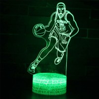 Lampe 3D LED Basketball Joueur Kevin Durant