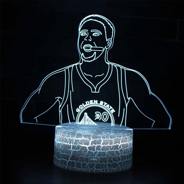 Lampe 3D LED Basketball Stephen Curry