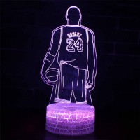 Lampe 3D LED Basketball Player Kobe Bryant