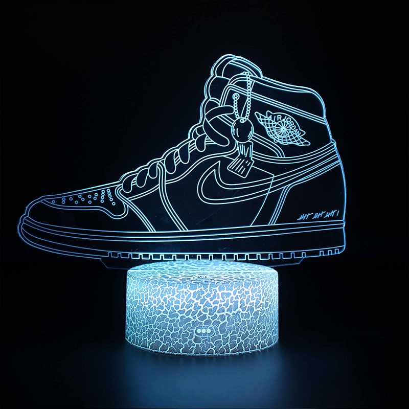 Lampe 3D Basketball : Air Jordan