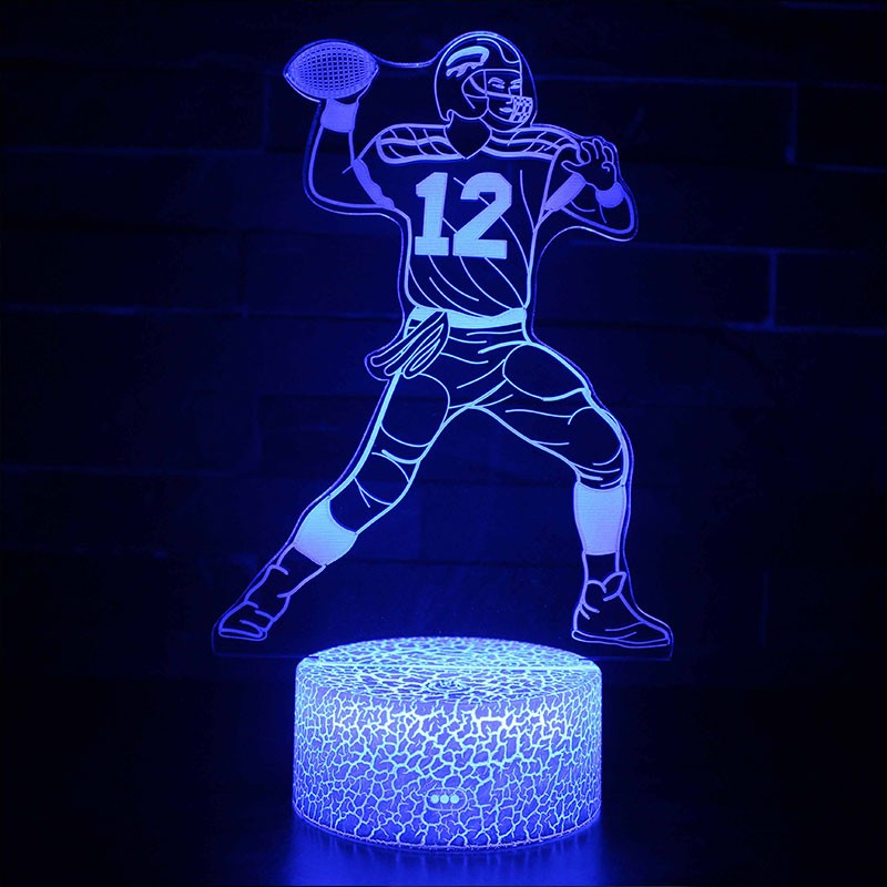 Lampe 3D personnalisée à led - Ballon de Football - Magasin de