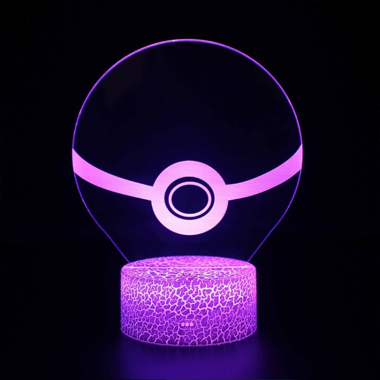 Lampe 3D Pokéball Pokémon