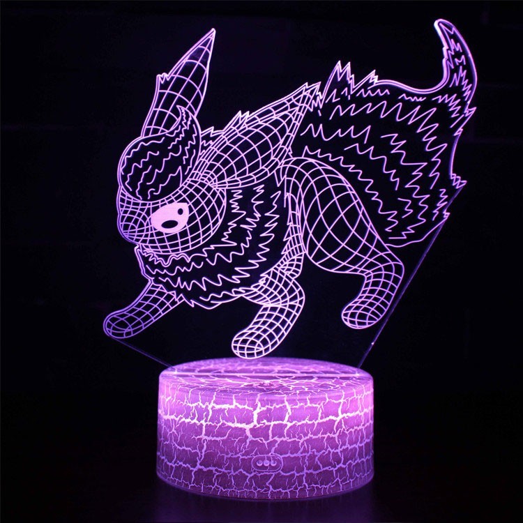 Lampe 3D Pyroli Pokémon