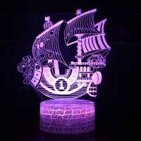Lampe 3D LED Bateau One Piece Thousand Sunny
