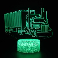 Lampe 3D LED Camion Américain Remorque