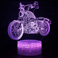 Lampe 3D LED Moto routière
