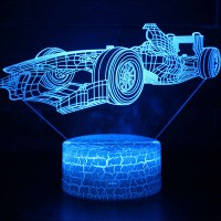 Lampe 3D Voiture Formule 1