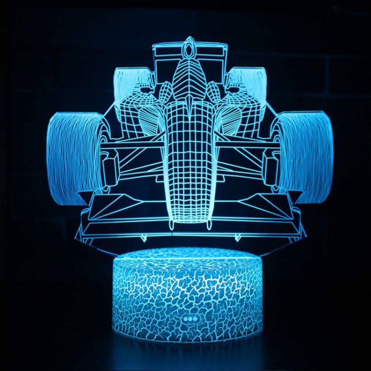 Lampe 3D Voiture Formula 1
