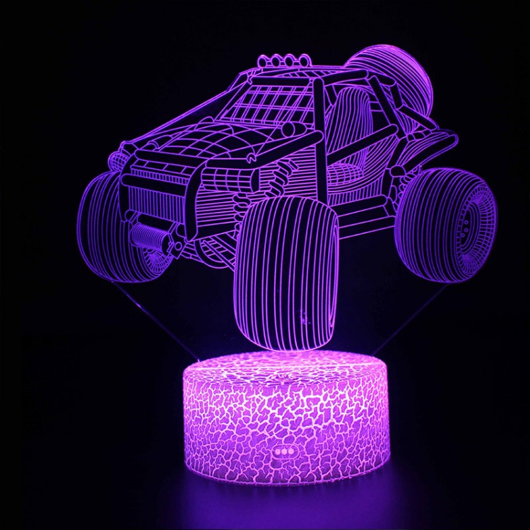 Lampe 3D LED Voiture Buggy