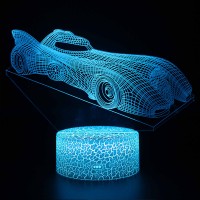 Lampe 3D LED Voiture Batmobile