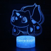 Lampe 3D Bulbizarre Pokémon