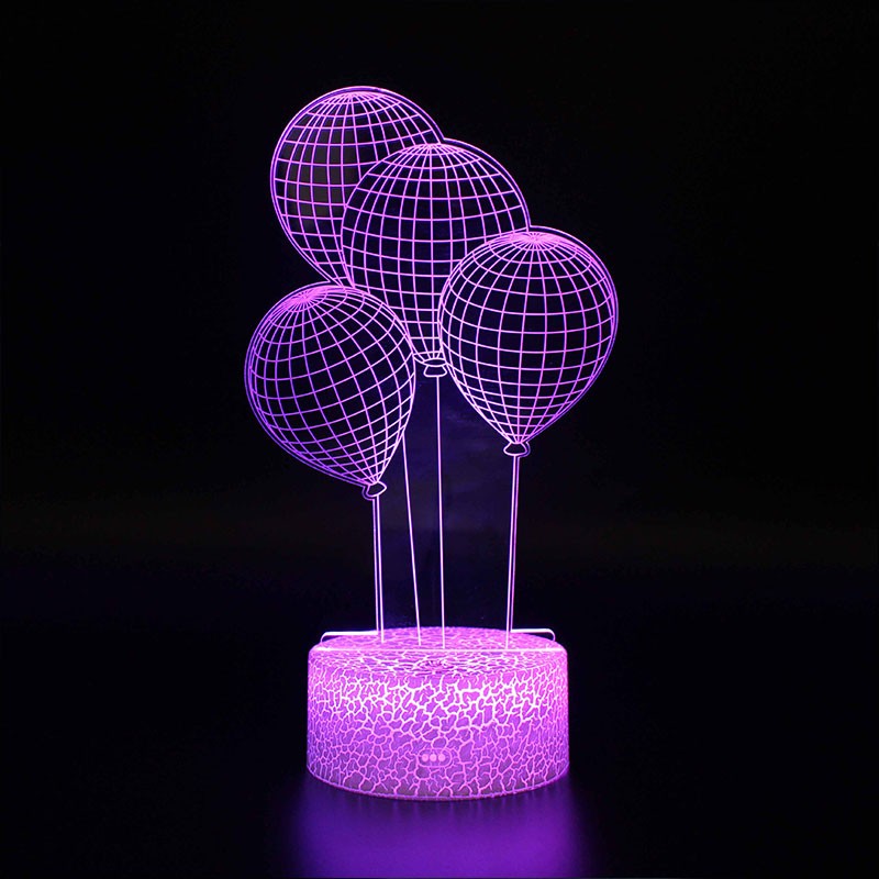 Boutique Lampes  3D Lampe  3D Illusion Optique Ballons 