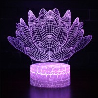 Lampe 3D Nature Plante Grasse