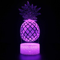 Lampe 3D Nature Ananas stylisé