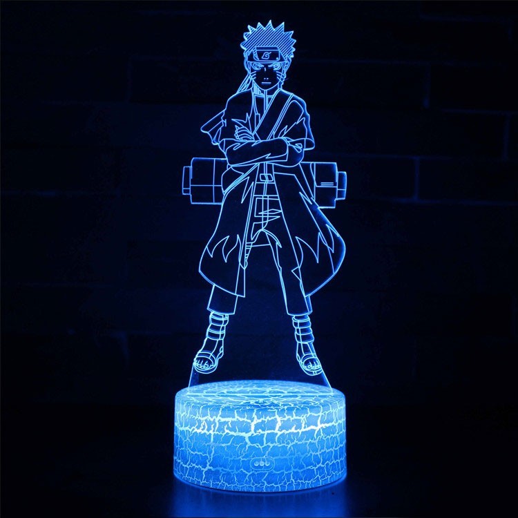 Lampe 3D Naruto Nanadaime Hokage (Septième Hokage)
