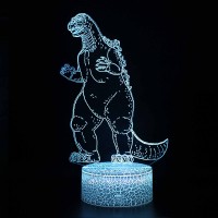 Lampe 3D Godzilla