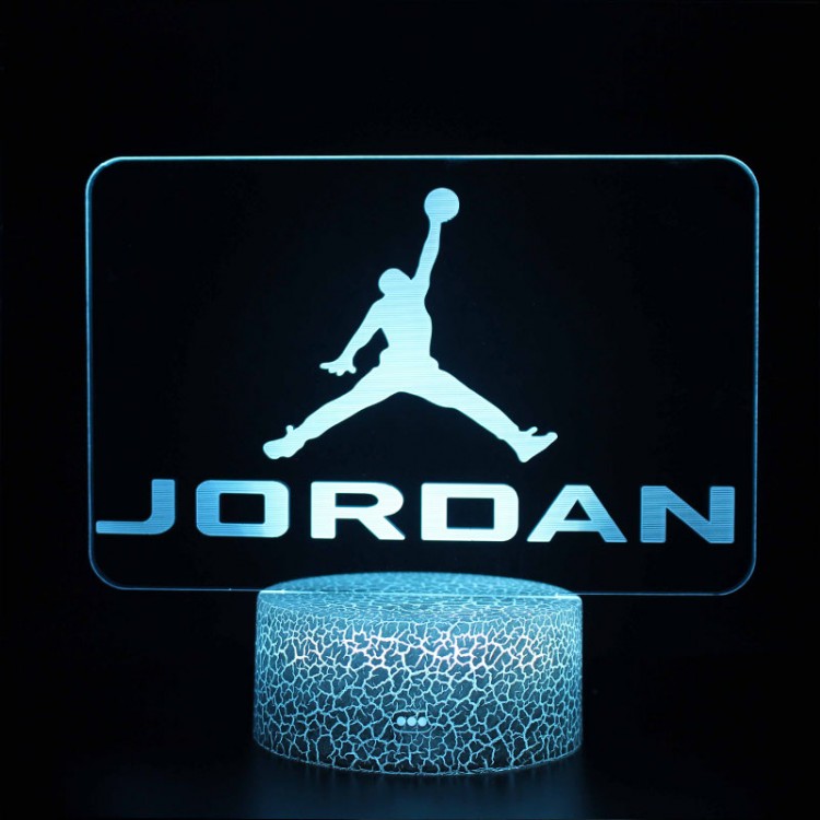 Lampe 3D LED Basketball Michael Jordan