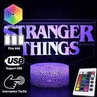 Lampe 3D Stranger Things, Caractéristiques et télécommande