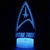 Lampe 3D Star Trek Logo