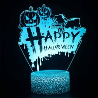Lampe 3D Happy Halloween