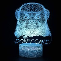 Lampe 3D Gorille Don't Care