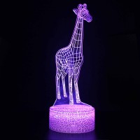 Lampe 3D Girafe Gracieuse