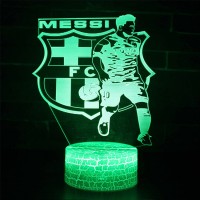 Lampe 3D Messi Barcelone