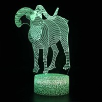 Lampe 3D Signe Chinois : Buffle