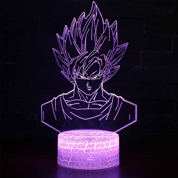 Lampe 3D Sangoku Super Saiyan