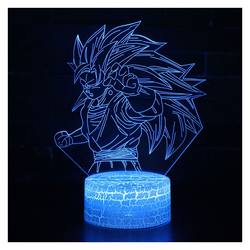 Boutique Lampes 3D - Lampe 3D Dragon Ball : Sangoku Super ...