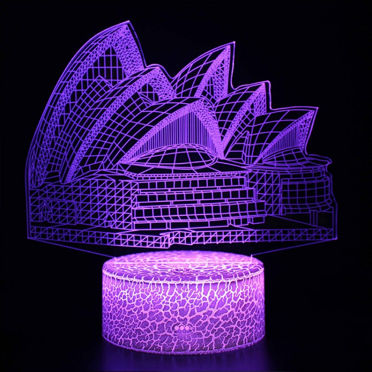 Lampe 3D Opéra Sydney
