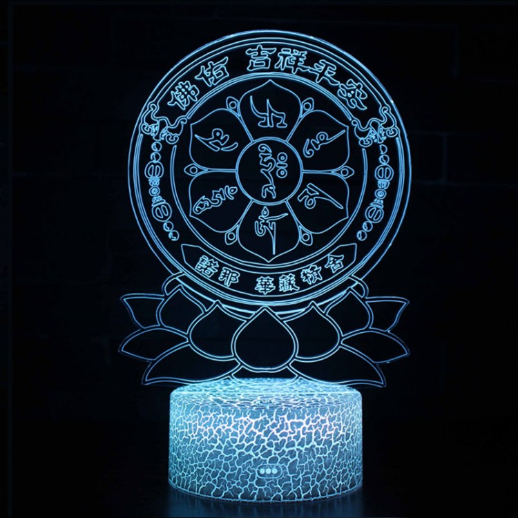 Lampe 3D Constellation Lotus